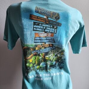 Autographed Kenny Chesney No Shoes Nation Songs for the Saints Tour size small